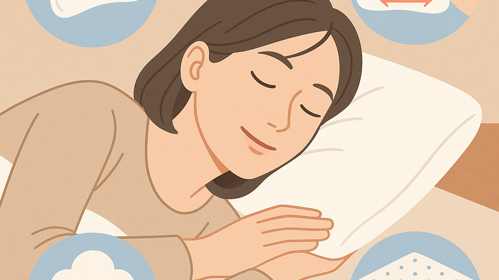 快適な睡眠のための枕の選び方